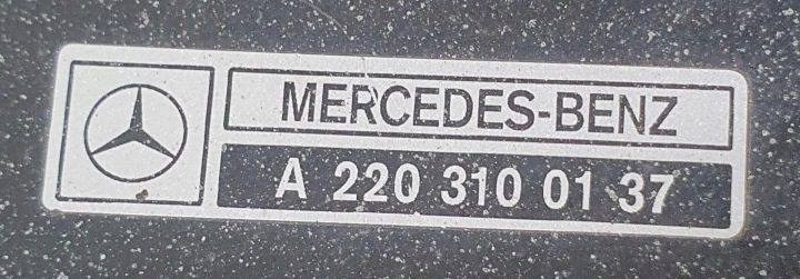 СЪЕМНЫЙ фаркоп для Mercedes КЛАСС S W220 4 DRZ. 10.1998-09.2005, фото 3