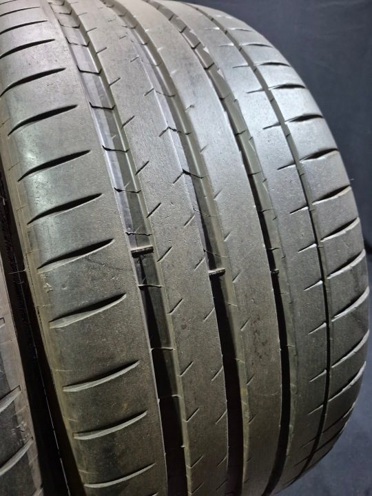 2× Шина летняя Michelin Pilot Sport 4S 255/35R20 97 Y защита диска, усилитель (XL), фото 3