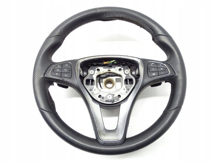 РУЛЬ МУЛЬТИФУНКЦИОНАЛЬНЫЙ КОЖА A0004601803 MERCEDES C W205 A0004601803, фото 2