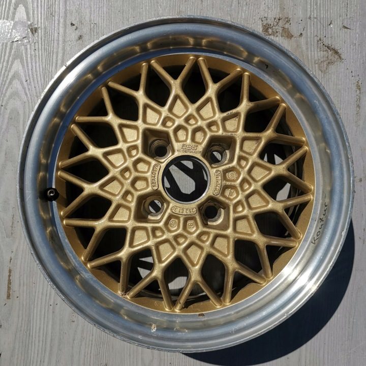 Литой диск BBS 6.5" x 14" 4x100 ET 30, фото 1