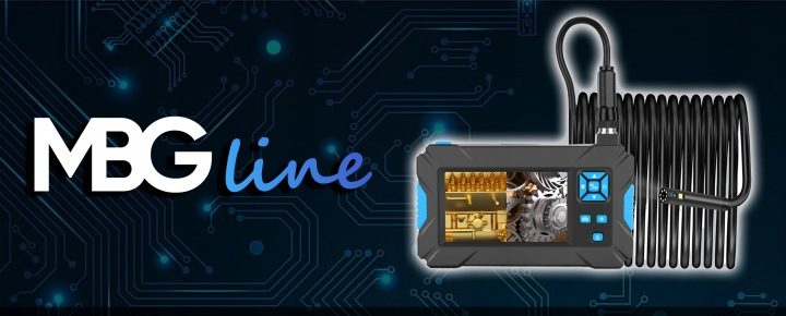 Инспекционная камера MBG Line P30 Duo эндоскоп 10M 9 LED 2x FULL HD, фото 7