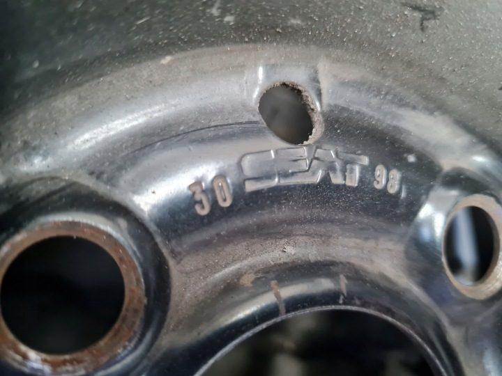Штампованный диск Volkswagen OE 5.5" x 13" 4x100 ET 38, фото 5