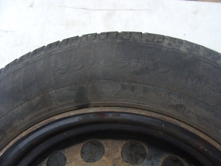 Штампованный диск Renault OE MEGANE II 6.5" x 15" 4x100, фото 9