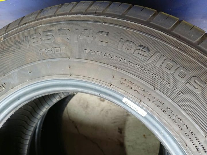 2× Шина летняя Nokian Tyres Cline Фургон 185/80R14 102/100 S усилитель (C), фото 5