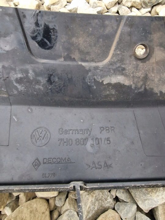 РЕШЕТКА РАДИАТОРА БАМПЕРА VW TRANSPORTER T5 7H 03-09 7H0807101 7H0807105, фото 5