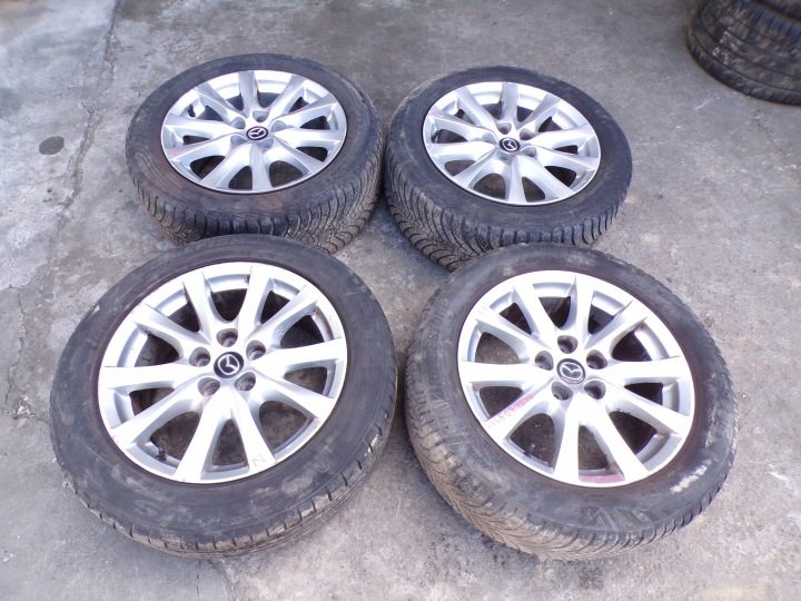 4× Литой диск Mazda OE 7.5" x 17" 5x114.3, фото 2