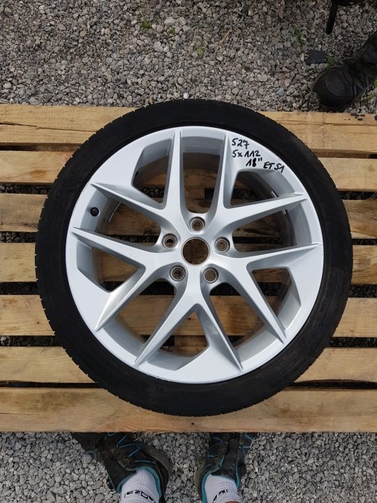 4× Литой диск SEAT OE 7.5" x 18" 5x112 ET 51, фото 1