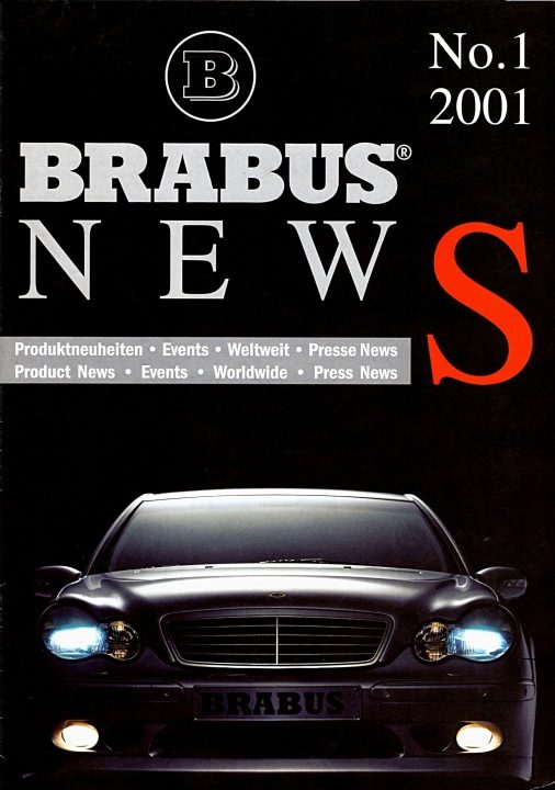 НАКОПИТЕЛЬ BRABUS NEWS 1/2001, фото 1