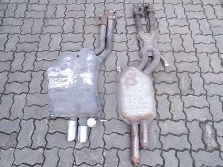 4D4253611A AUDI A8 D2 W12 6.0 ГЛУШИТЕЛЬ XPIPE ОРИГ., фото 1