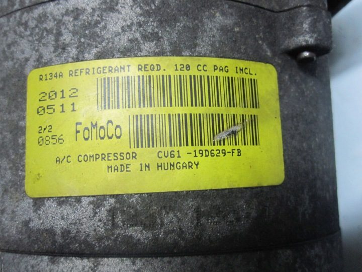 FORD FOCUS 1.0 ECOBOOST 12 г. 100 л.с. CN61-19D629-FB КОМПРЕССОР КОНДИЦИОНЕРА, фото 7