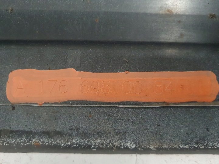 Накладка Порог левая Mercedes W176 AMG A1766980054, фото 9