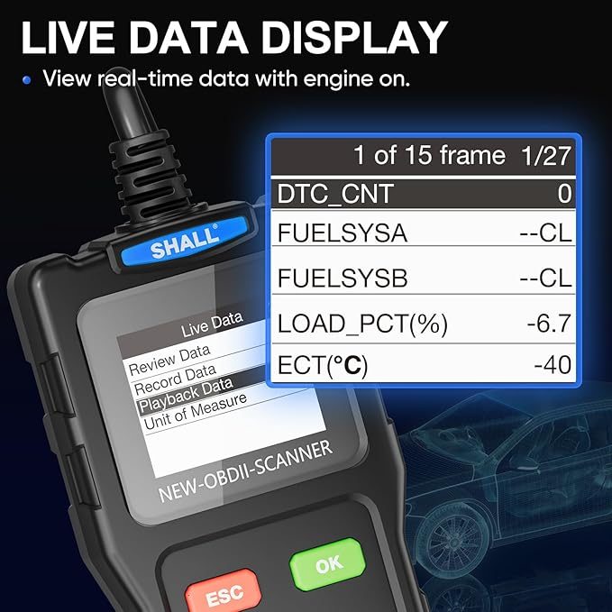 ТЕСТЕР СКАНЕР ИНТЕРФЕЙС ДИАГНОСТИЧЕСКИЙ OBD2 T100 J.POLSKI ODCZYT KODÓW DTC, фото 7
