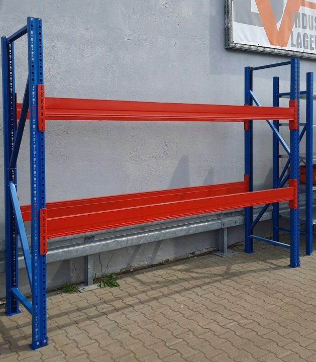 Стеллаж paletowy NEDCON складской 2,5m траверса 3m 3x1000kg skład 0+2, фото 2