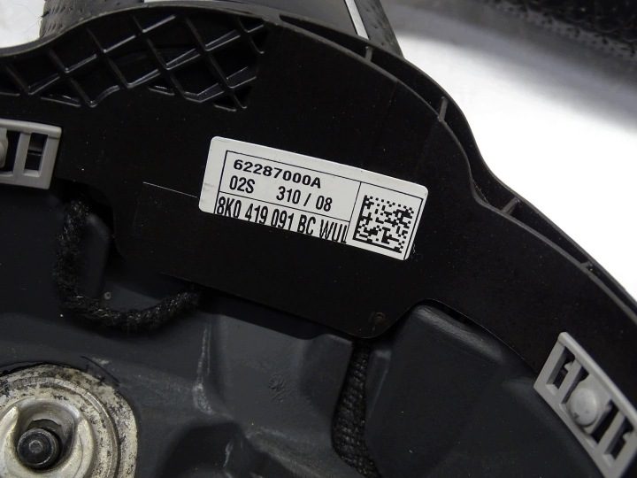 РУЛЬ МУЛЬТИФУНКЦИОНАЛЬНЫЙ КОЖА AUDI A4 S4 B8 A5 8T S-LINE 8K0419091BC, фото 8