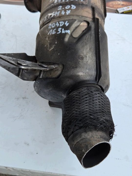 BMW 3 E90 / E91 пустой короб катализатора DPF / FAP 2.0 дизель 163 л.с. M47 204D4, фото 2