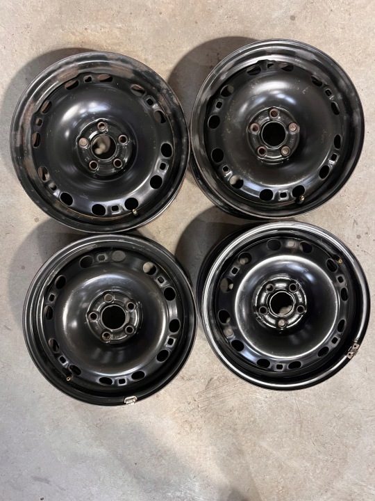 4× Штампованный диск Volkswagen OE VW FOX GOLF POLO IV V VI SKODA FABIA 6.0" x 15" 5x100 ET 38, фото 5