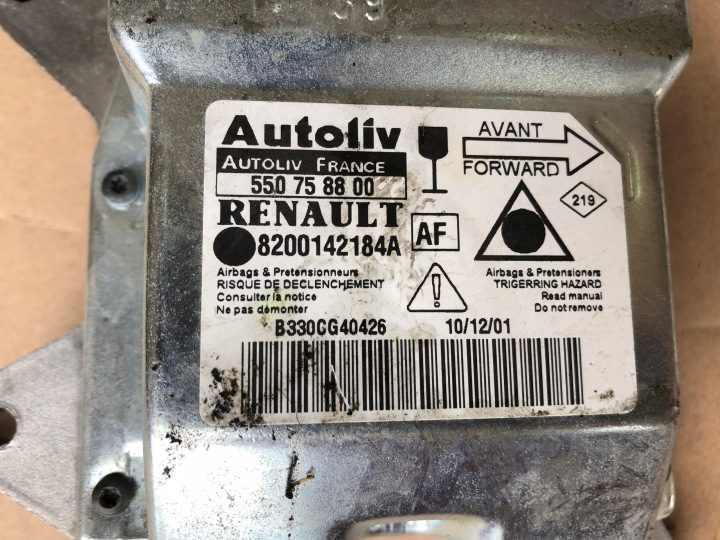 Датчик блок SRS Renault Laguna II хэтчбек 2001-2005 82001421894A, фото 2
