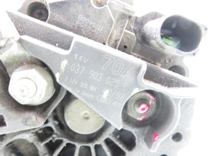 Генератор VW Golf IV 1.4 16V 037903025E 0124315004, фото 4