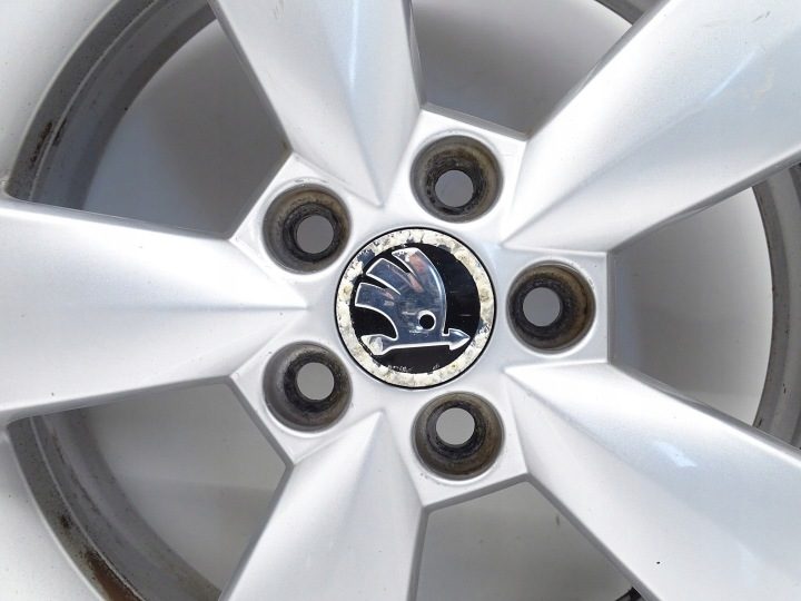 ДИСК КОЛЕСО ЛИТОЙ ДИСК R15 SKODA RAPID I 5J FABIA III 5X100 6J ET38 5JA601025, фото 8