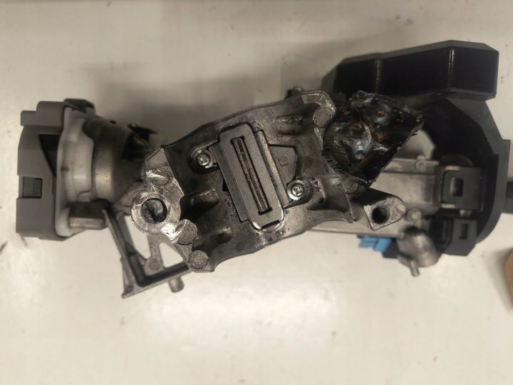 HONDA CR-V IV 12 г. ЗАМОК ЗАЖИГАНИЯ С КЛЮЧОМ 2.2 I-DTEC, фото 4