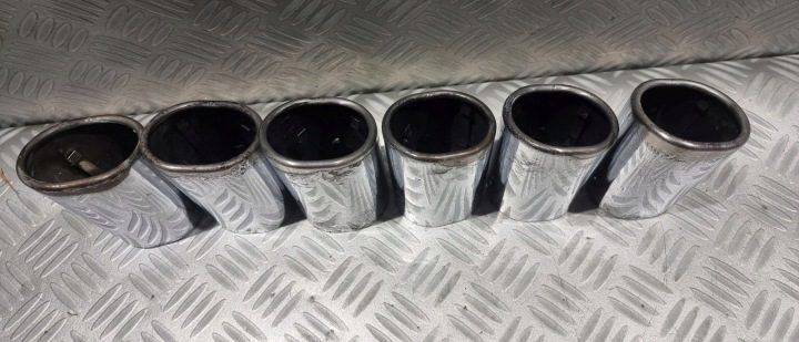 BMW E60 E61 530d 2.5 3.0 дизель НАКОНЕЧНИК ГЛУШИТЕЛЯ ХРОМ НАКЛАДКА ВЫХЛОПА 7534036, фото 6