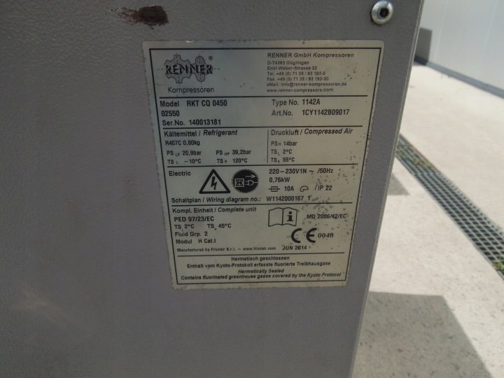 Осушитель рефрижераторный sprężonego воздуха ACI D86 86m3/h 1430l/min, фото 2