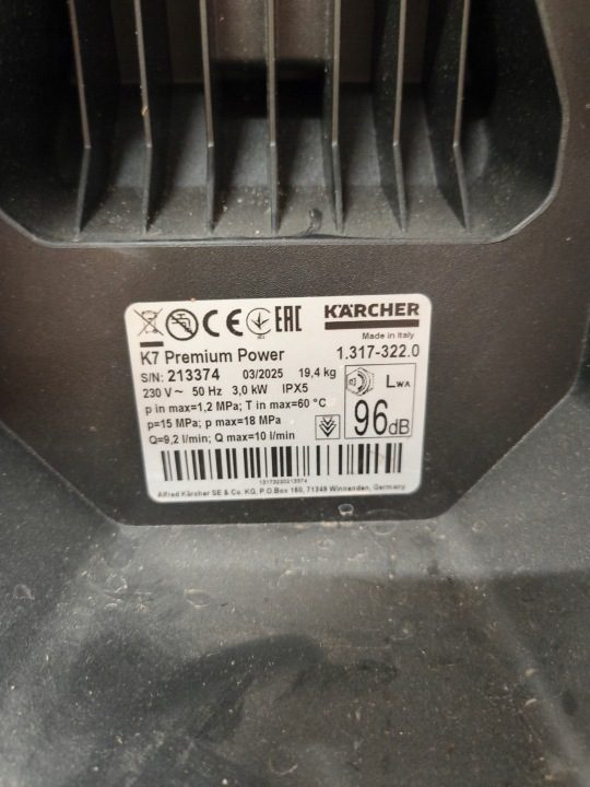 Мойка высокого давления для дома Karcher K 7 Premium Power Flex Home 180 бар, фото 8