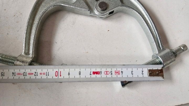 Струбцина klamrowy суппорт Сварочный 208x48mm PSB60, фото 16