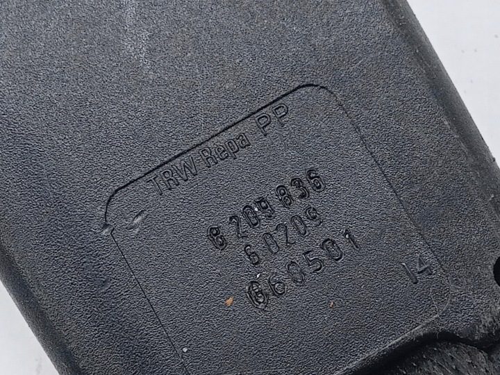 BMW 5 E39 Замок среднего ремня безопасности сиденья заднего, фото 4