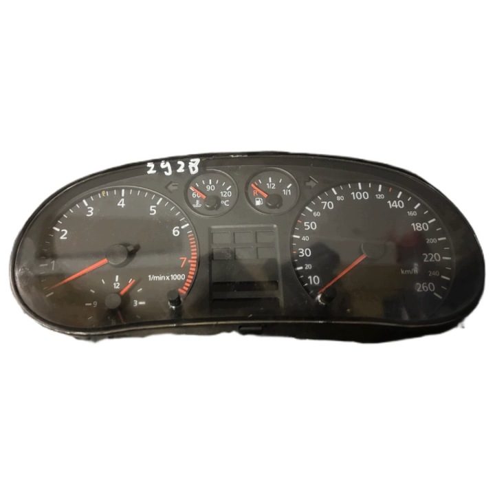 ПАНЕЛЬ ПРИБОРОВ СПИДОМЕТР AUDI A3 8L 1.6 1.8 ТУРБО 8L0919860E, фото 1