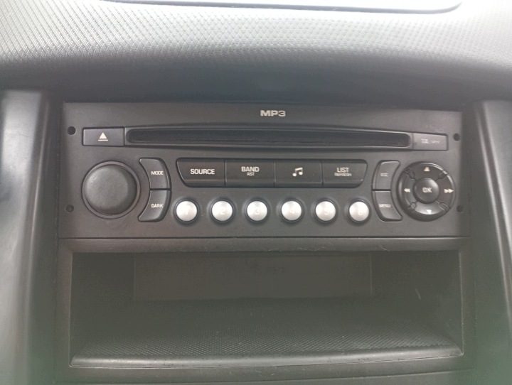 МАГНИТОЛА ОРИГИНАЛЬНАЯ CD brakuje Peugeot 207 SW 06-13, фото 2