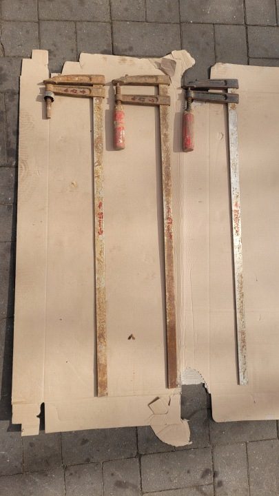 СТРУБЦИНА ŚCISKI СТОЛЯРНАЯ STOLARSKIE 200X50 колодки с żeliwa ciągliwego, фото 8