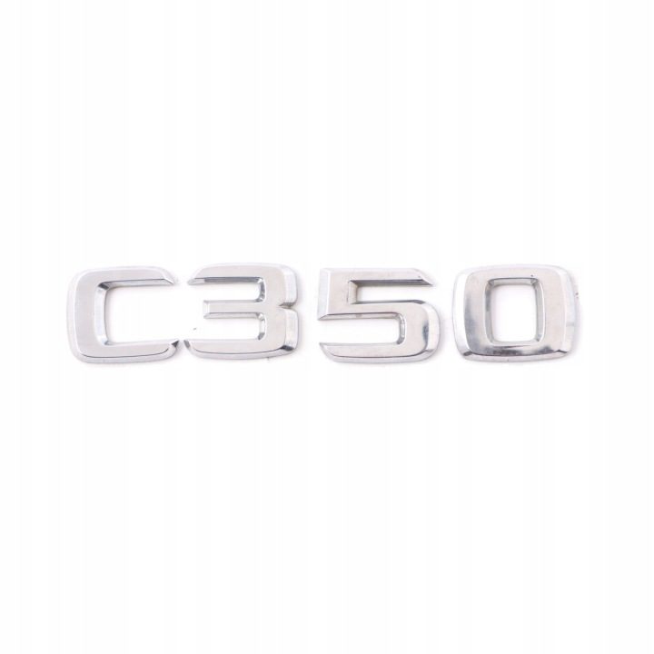 Mercedes W204 C350 Эмблема Надпись Крышка Багажника Задняя A2098170715, фото 1