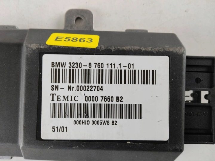 Модуль рулевой рейки BMW 7 (E65, E66, E67) 6760111 3.0L дизель 170 кВт 2006, фото 2