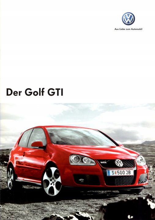 ПРОСПЕКТ VOLKSWAGEN GOLF GTI, фото 1