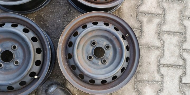 Штампованный диск Toyota OE 2140685 5.0" x 14" 4x100 ET 39, фото 4