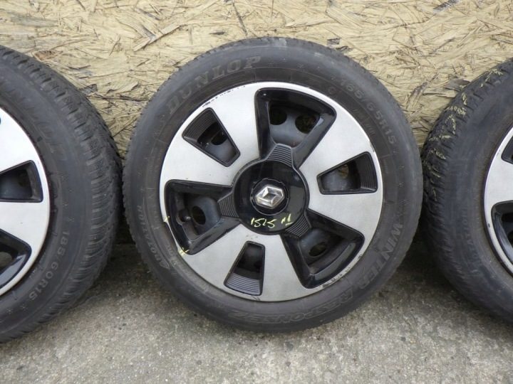 4× Штампованный диск Renault OE 5.5" x 15" 4x100 ET 36, фото 3