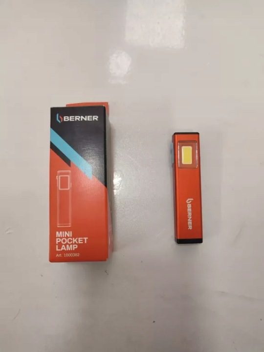 ФОНАРИК MINI POCKET USB-C 300 ЛМ BERNER МАЛЫЙ МОЩНЫЙ +, фото 1