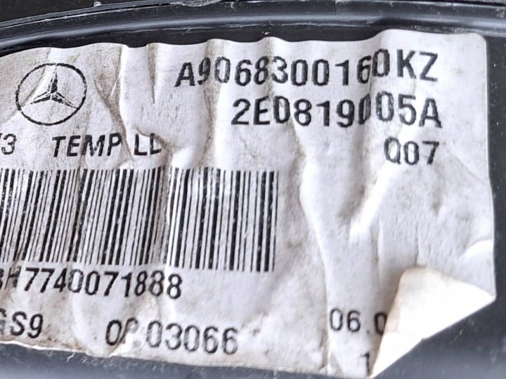 Отопитель кондиционера MERCEDES SPRINTER 906 A9068300160 ОРИГИНАЛ НОВЫЙ, фото 7