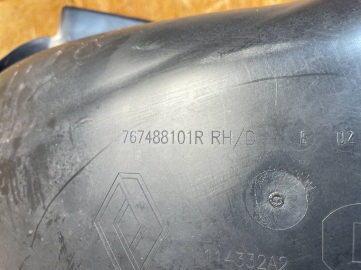 ПОДКРЫЛОК ЗАДНИЙ ПРАВЫЙ RENAULT CLIO V ХЭТЧБЕК 767488101R 2019-, фото 13