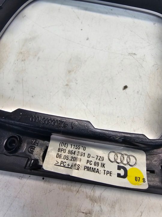 Рамка пыльника передач Audi A3 8P 8P0864261D 7Z9, фото 8