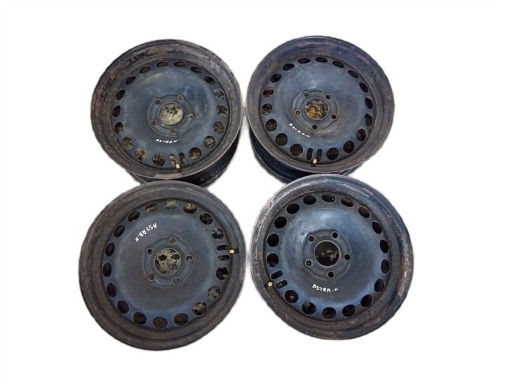 4× Штампованный диск OPEL 6.5" x 15" 5x110, фото 1