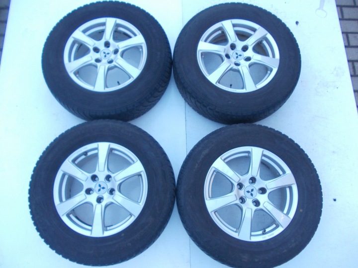ЛИТЫЕ ДИСКИ КОЛЕСА ШИНЫ ЗИМНИЕ MITSUBISHI ASX OUTLANDER IX35 16 5X114,3, фото 1
