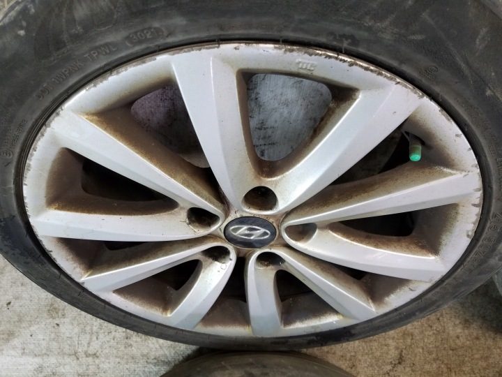 4× Литой диск Hyundai OE 52910-3Z200 7.5" x 17" 5x114.3, фото 7