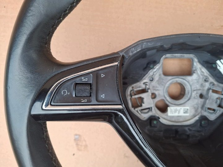 Руль кожаный Skoda Fabia III 17 г. 3V0419091L, фото 2