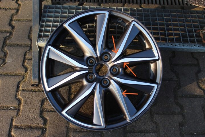 Литой диск Mazda OE 9965117090 7.0" x 19" 5x114.3 ET 45, фото 2