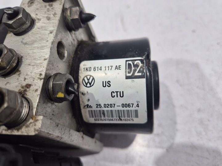 НАСОС ABS VW GOLF V 5 TOURAN I SKODA OCTAVIA II 2 1K0907379AF 1K0614117AE, фото 3