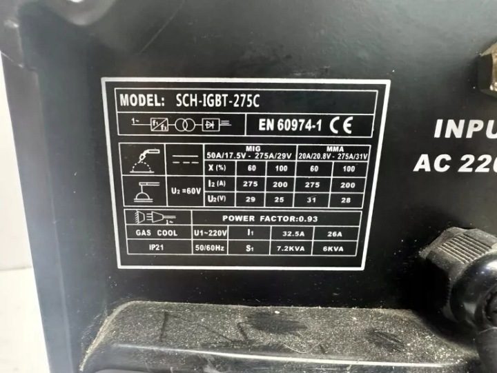 СВАРОЧНЫЙ ИНВЕРТОР SCHWARTZMANN IGBT-345 MMA, фото 12