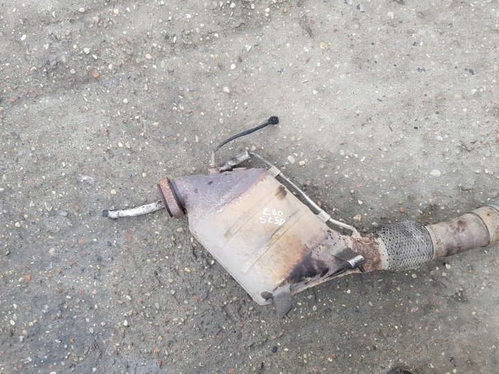 Poczatek выхлопа DPF катализатор BMW E60 525d 530d M57, фото 2