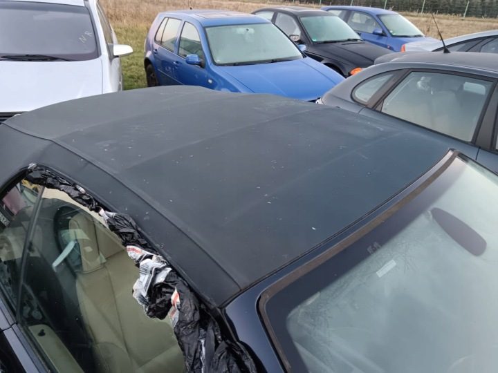 BMW e46 кабриолет крыша отличное состояние темно-синее Tarnów, фото 3
